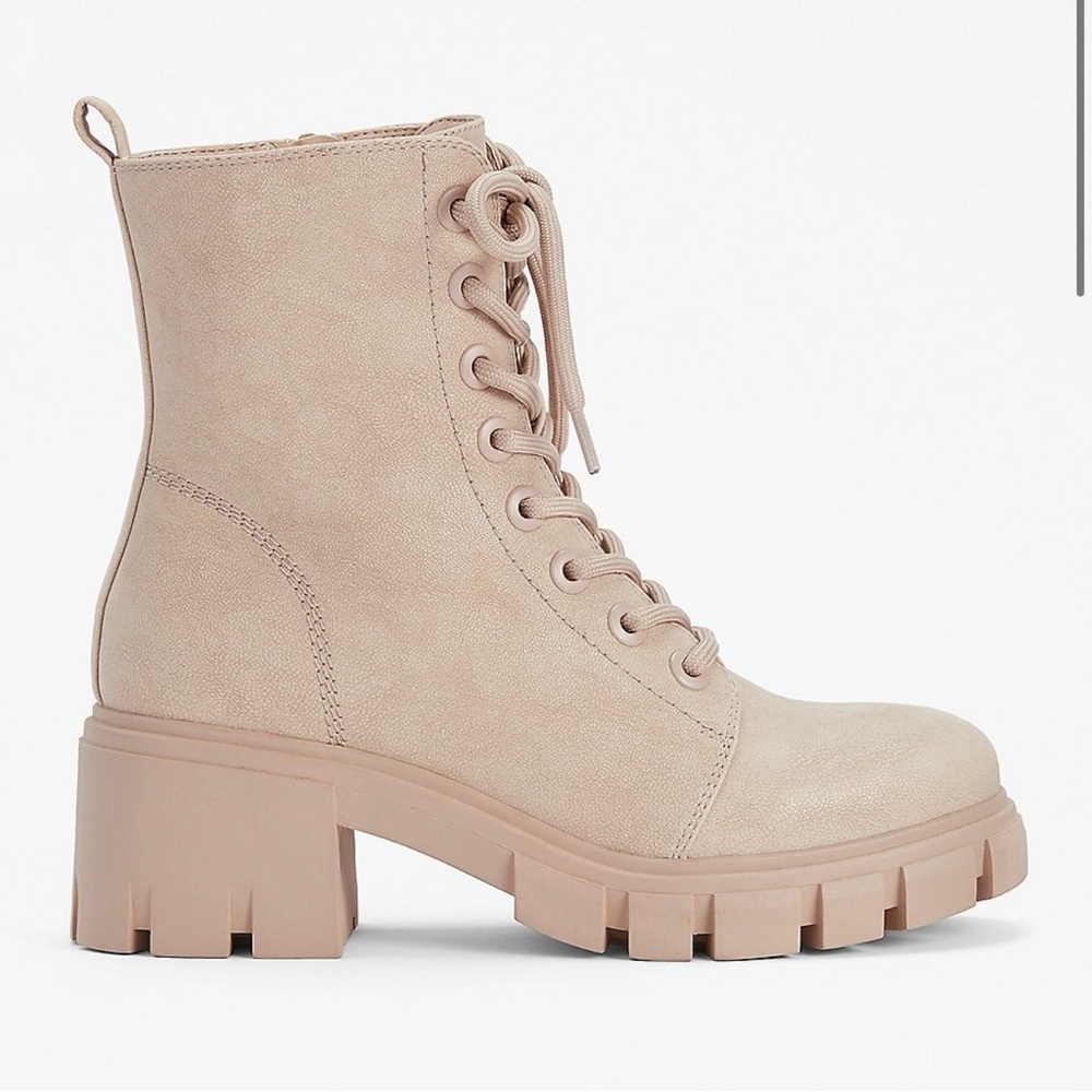 Maurices Women’s Cassie Tonal Hiker Boot in Light Beige